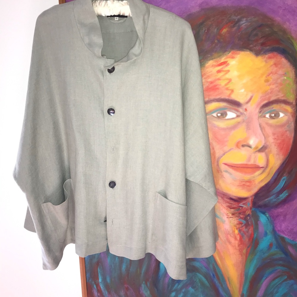 Eskandar linen jacket